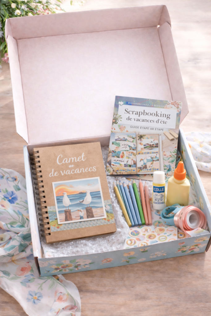 Box Scrapbooking, dévelloper créativité 