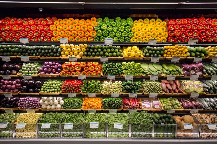 Etalage de fruit et légume pour inciter à une consommation responsable